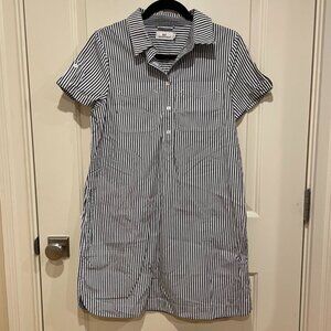 Vineyard Vines Striped Shirt Dress
